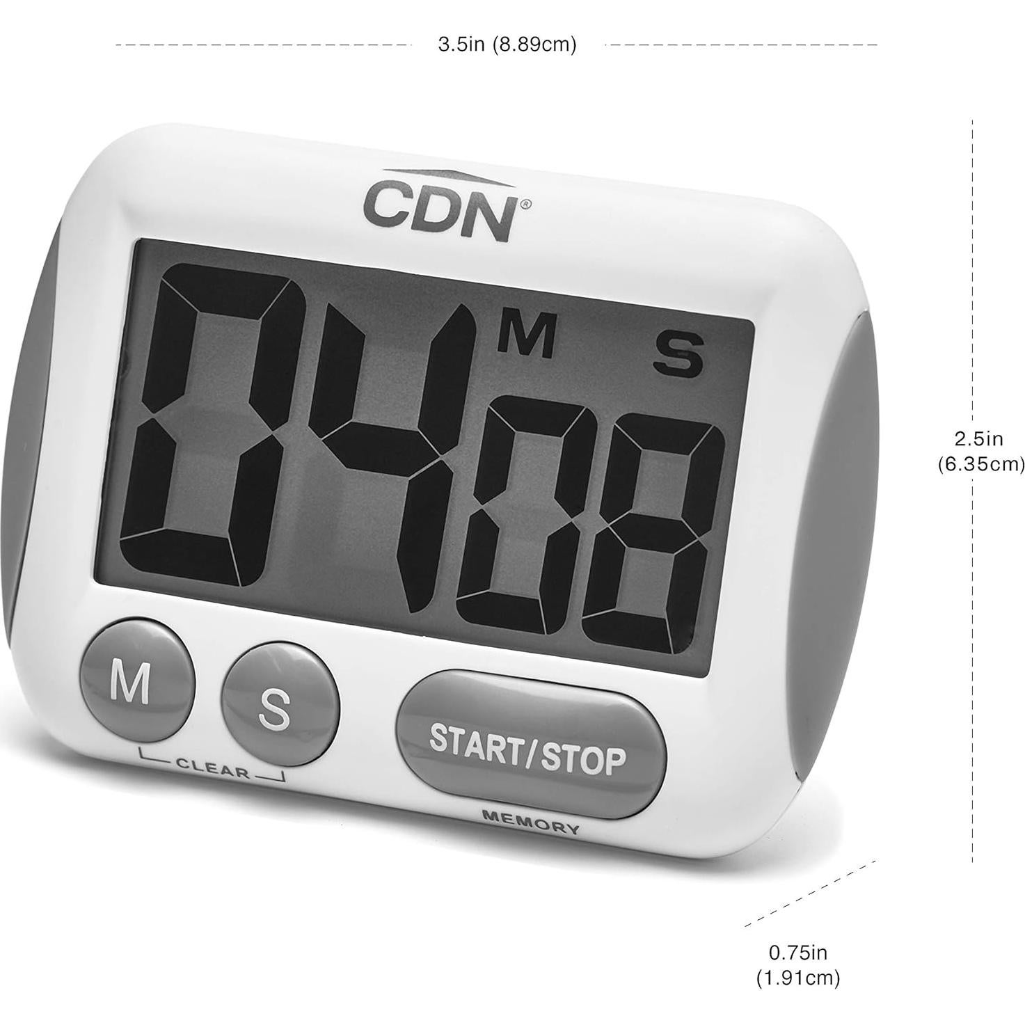Temporizador Digital CDN TM15 con Dígitos Extra Grandes y Alarma Fuerte