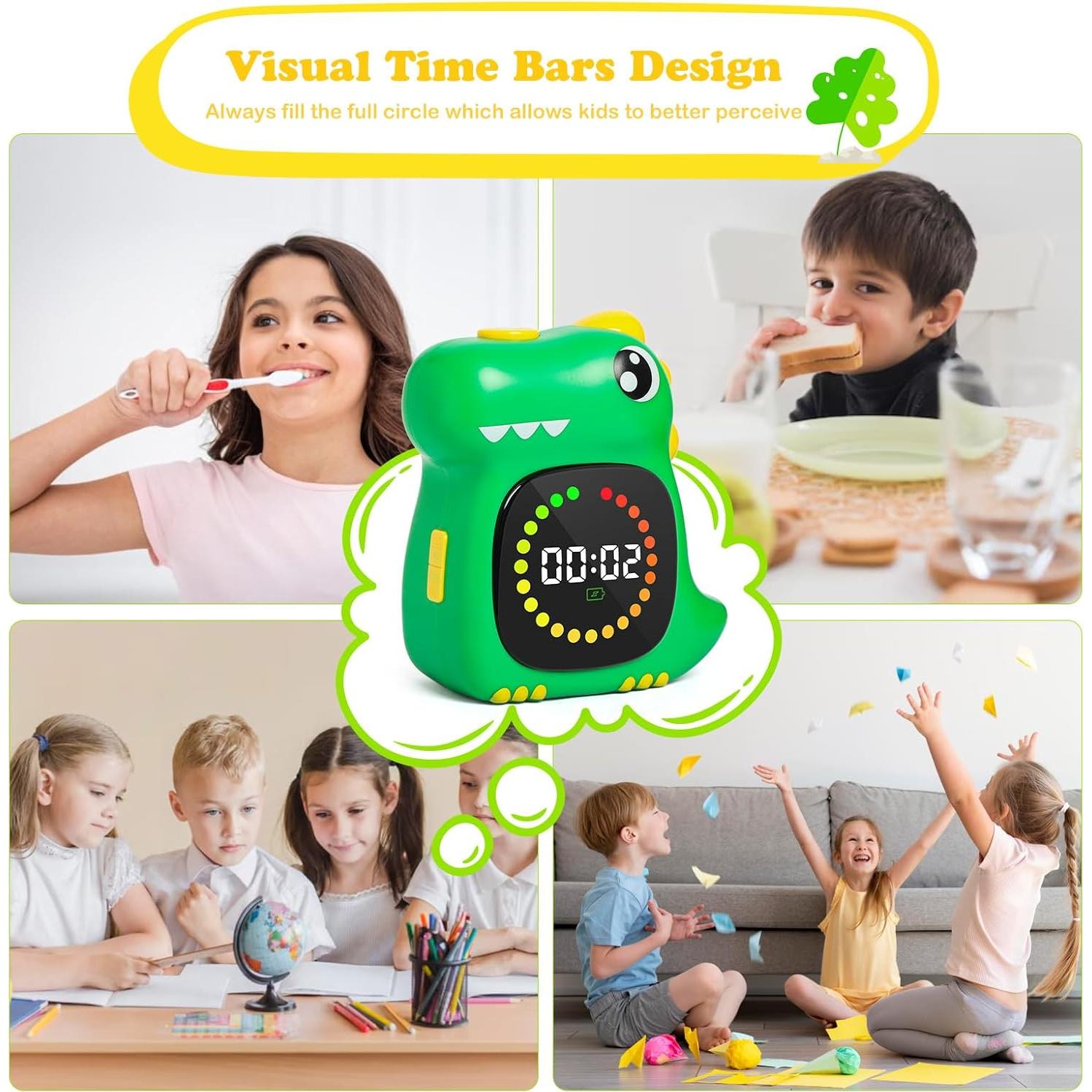 Temporizador Visual Doli Yearning para Niños 99 Min Verde