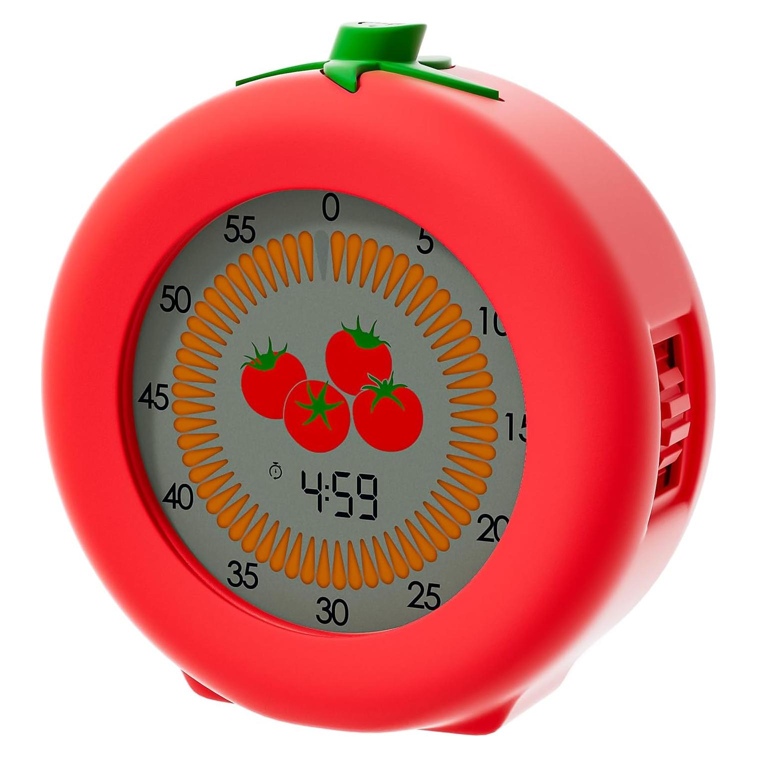 Temporizador Visual Digital Moxilos Tomate 299 Minutos