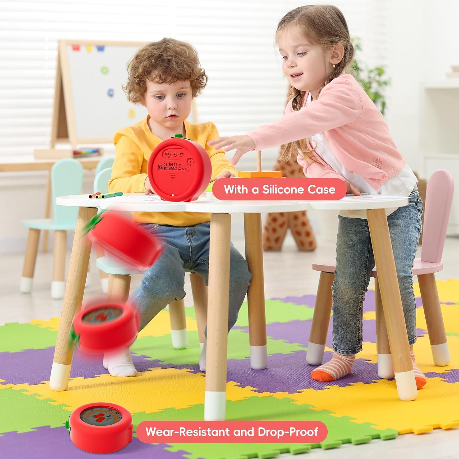 Temporizador Visual Digital Moxilos Tomate 299 Minutos