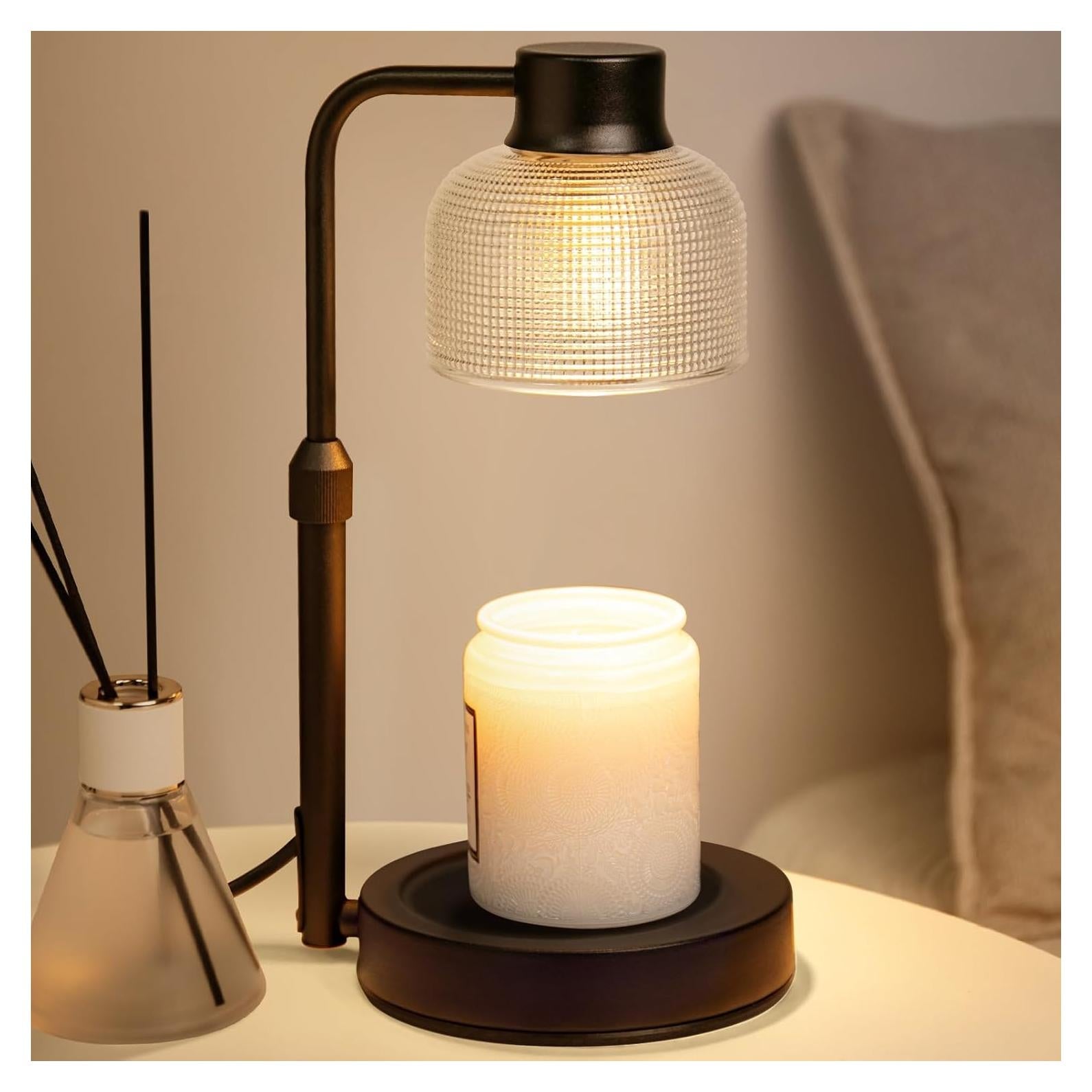 Lámpara Calentadora de Velas KLL Vintage con Temporizador 290 Lúmenes