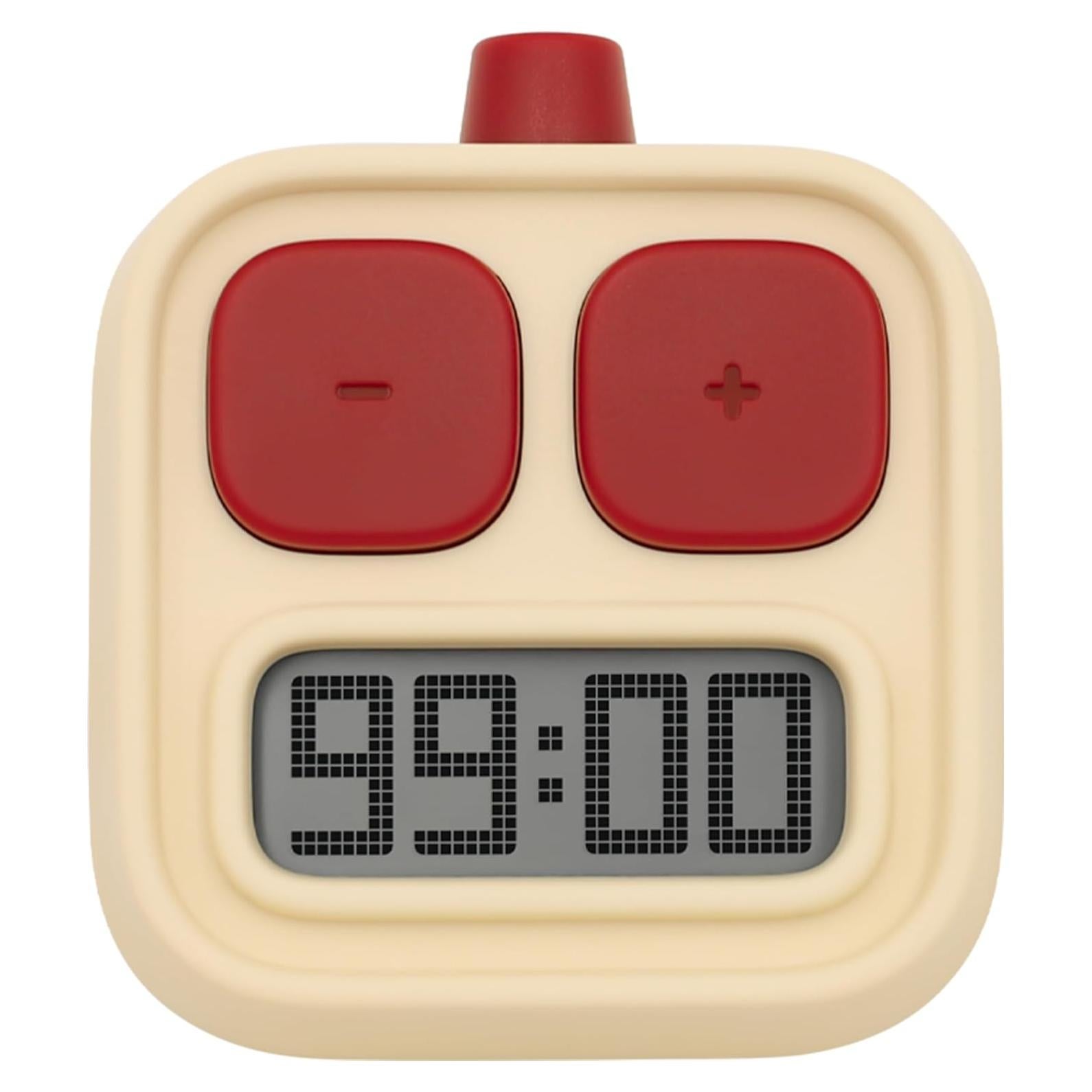 Temporizador Digital KADAMS Amarillo para Cocina y Aula