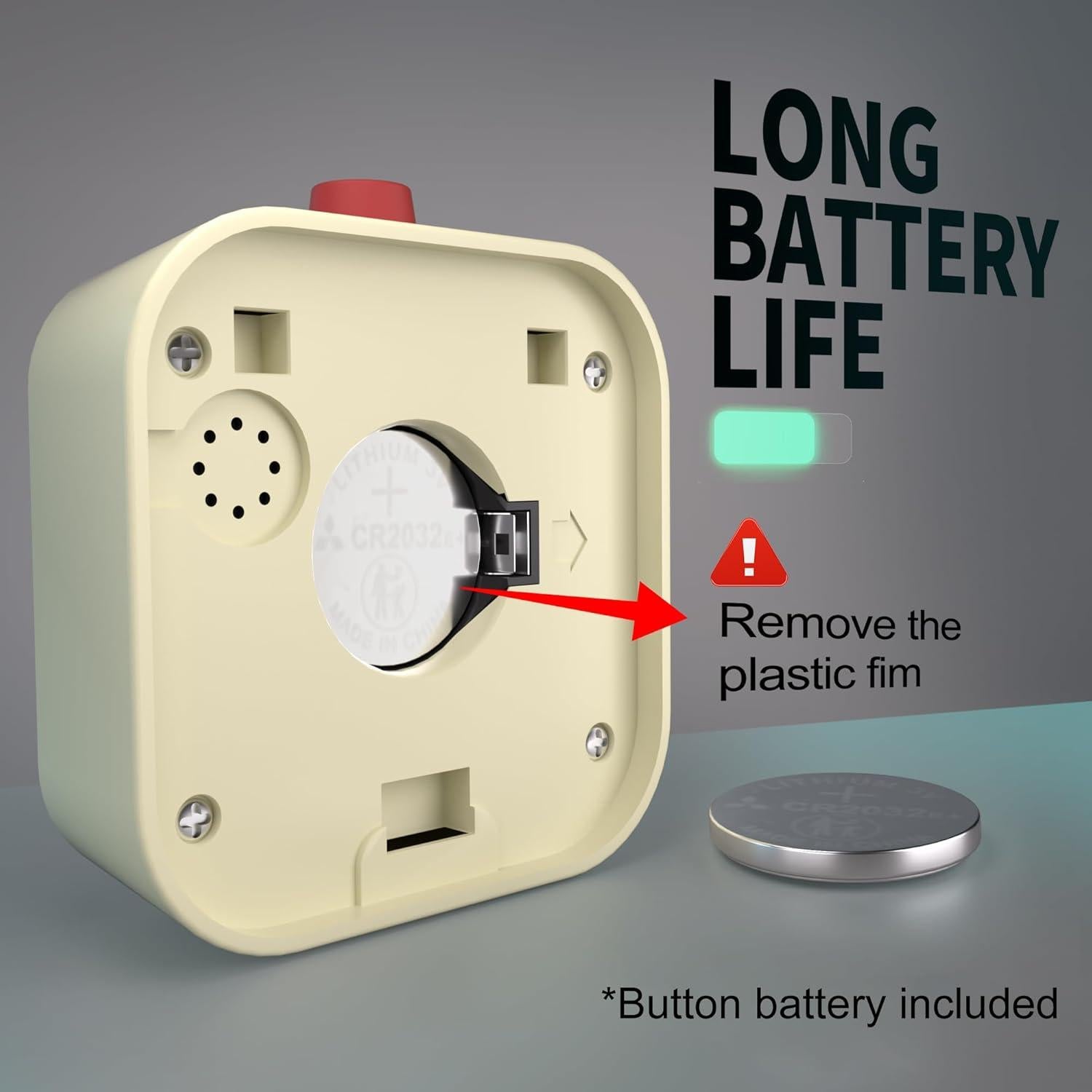 Temporizador Digital KADAMS Amarillo para Cocina y Aula