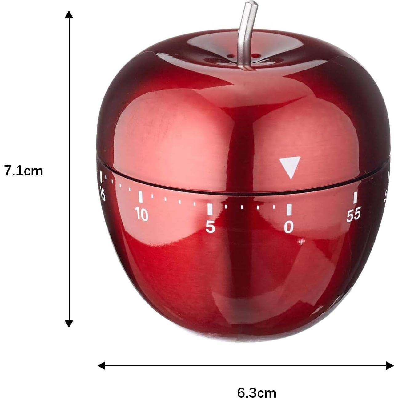 Temporizador de Cocina Mecánico JXJARNET Acero Inoxidable 60 Min