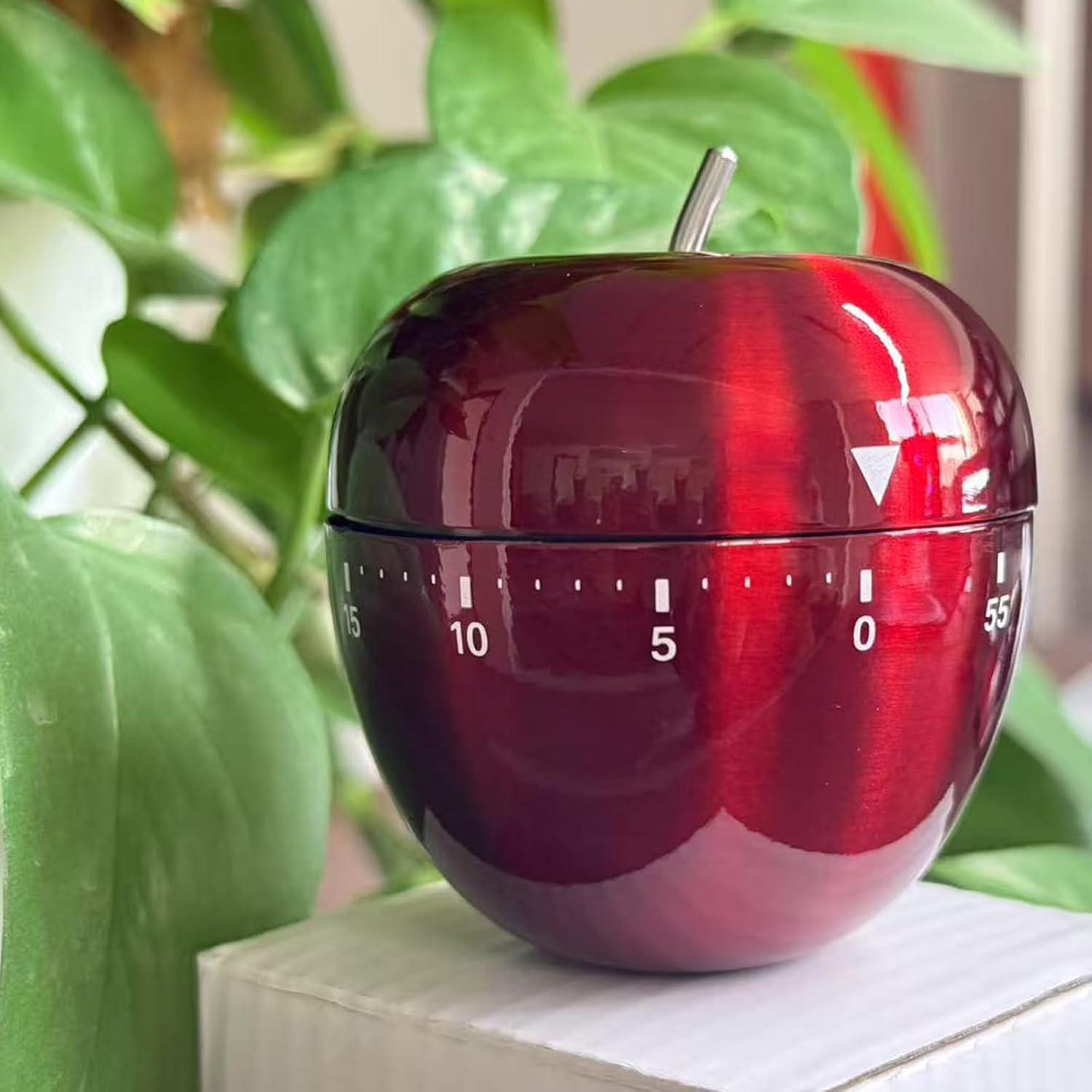 Temporizador de Cocina Mecánico JXJARNET Acero Inoxidable 60 Min