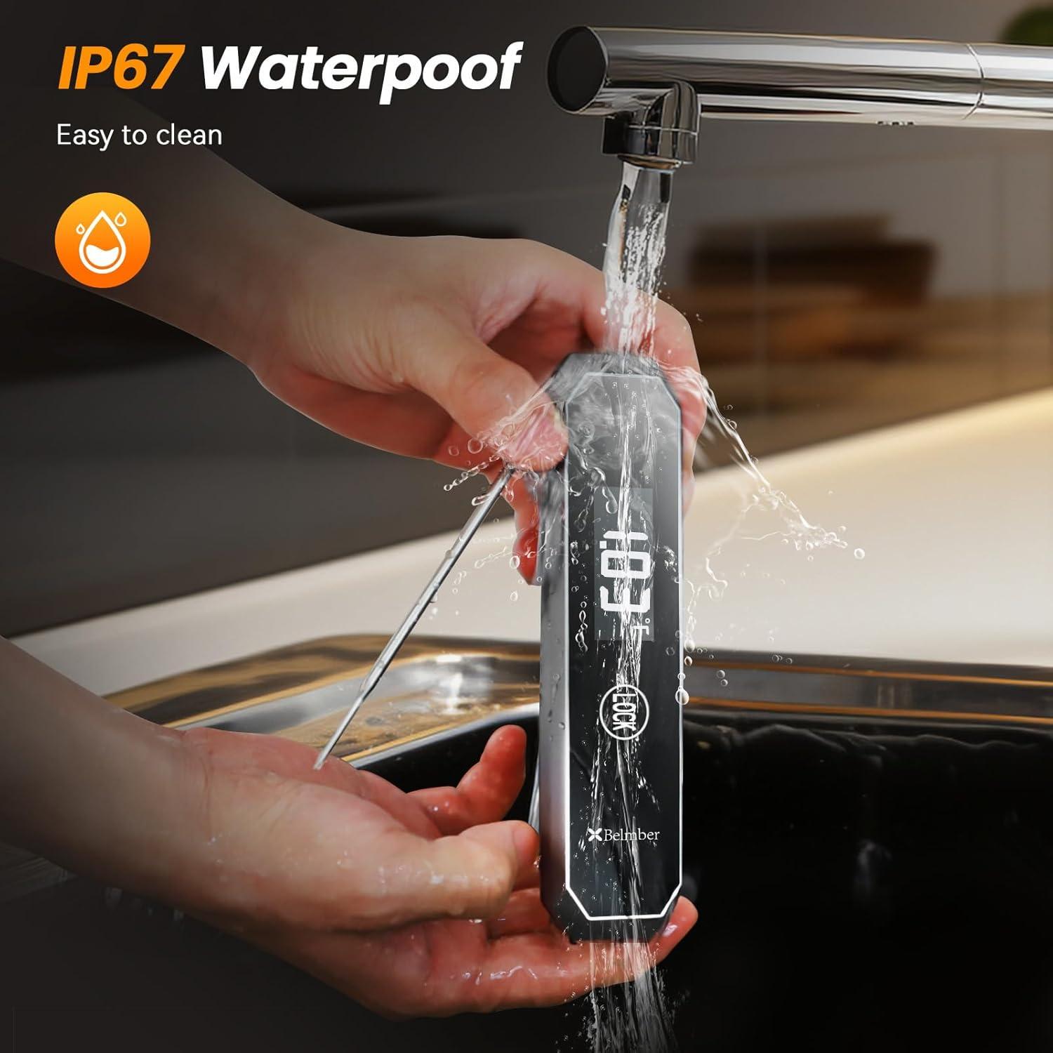 Termómetro Digital de Carne XBelmber - Lectura Instantánea 0.5s