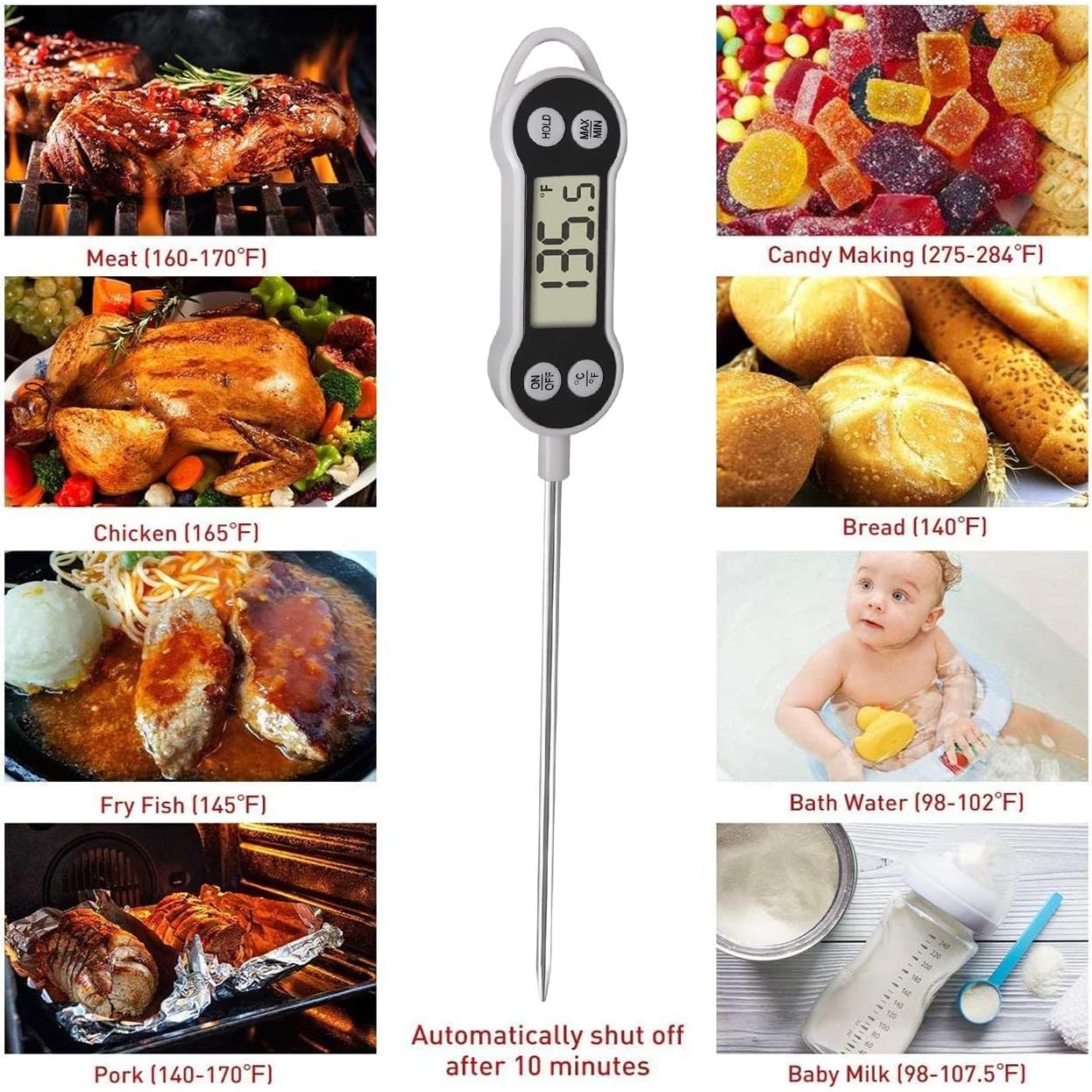 Termómetro Digital de Cocina NANGOALA NGL-FT012 - Rango -50°C a 300°C