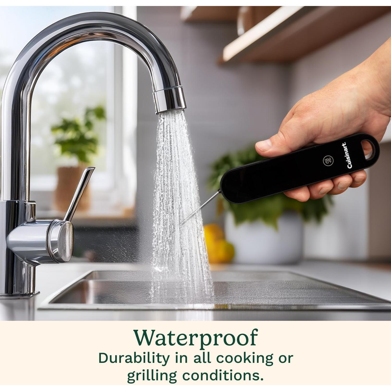 Termómetro Digital Pro Instantáneo LED Cuisinart IP67 0.6s