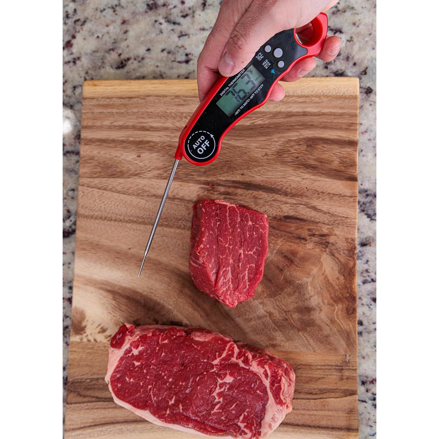 Termómetro Digital de Carne MeatMeter - Lectura Rápida e Impermeable