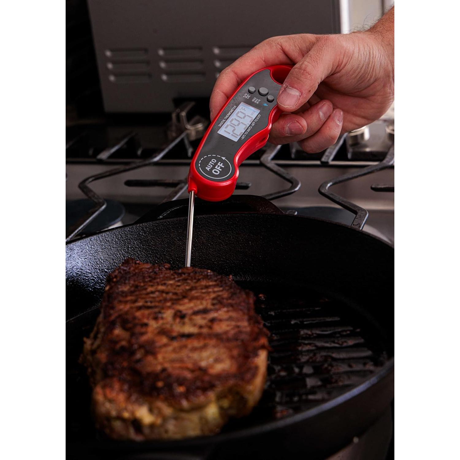Termómetro Digital de Carne MeatMeter - Lectura Rápida e Impermeable