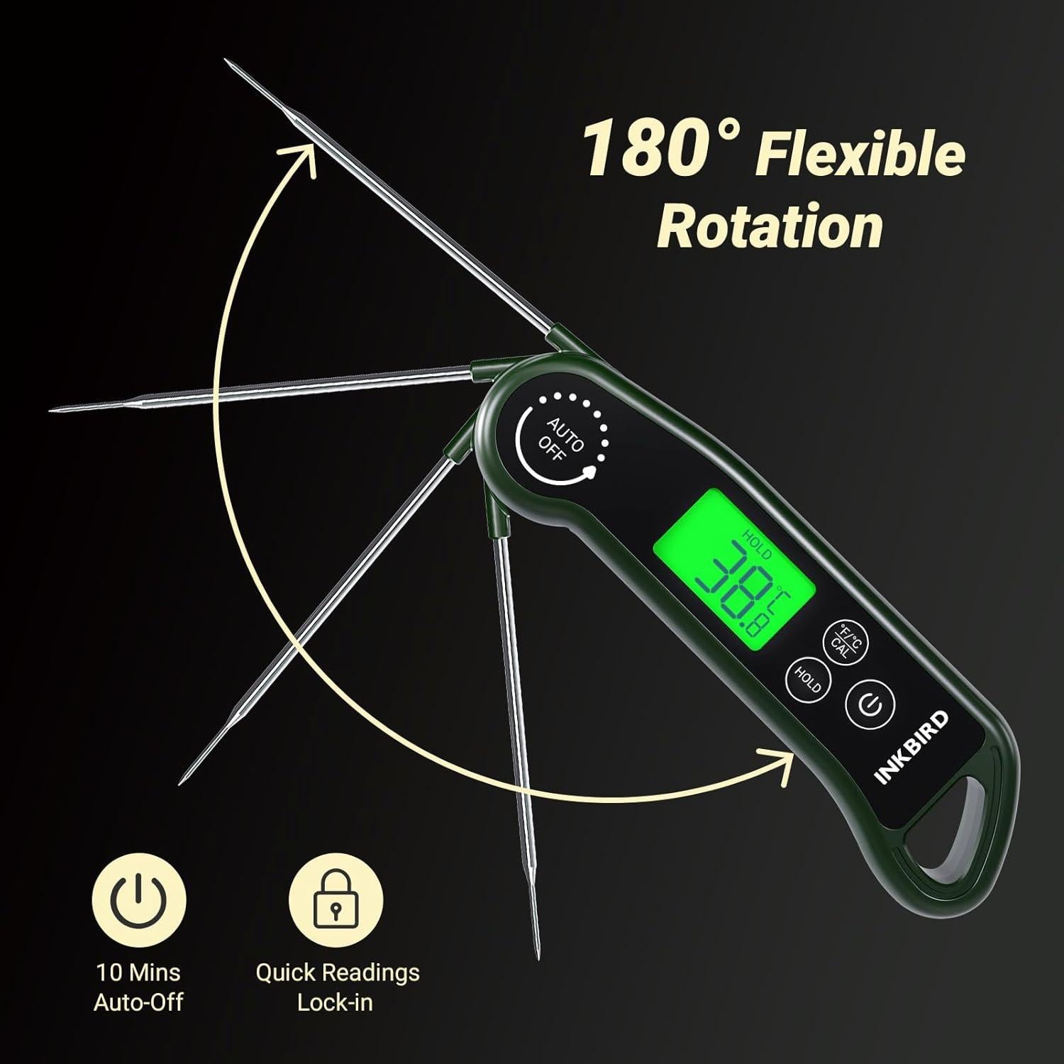 Termómetro Digital de Carne Inkbird RHT-11K Precisión ±0.3°C