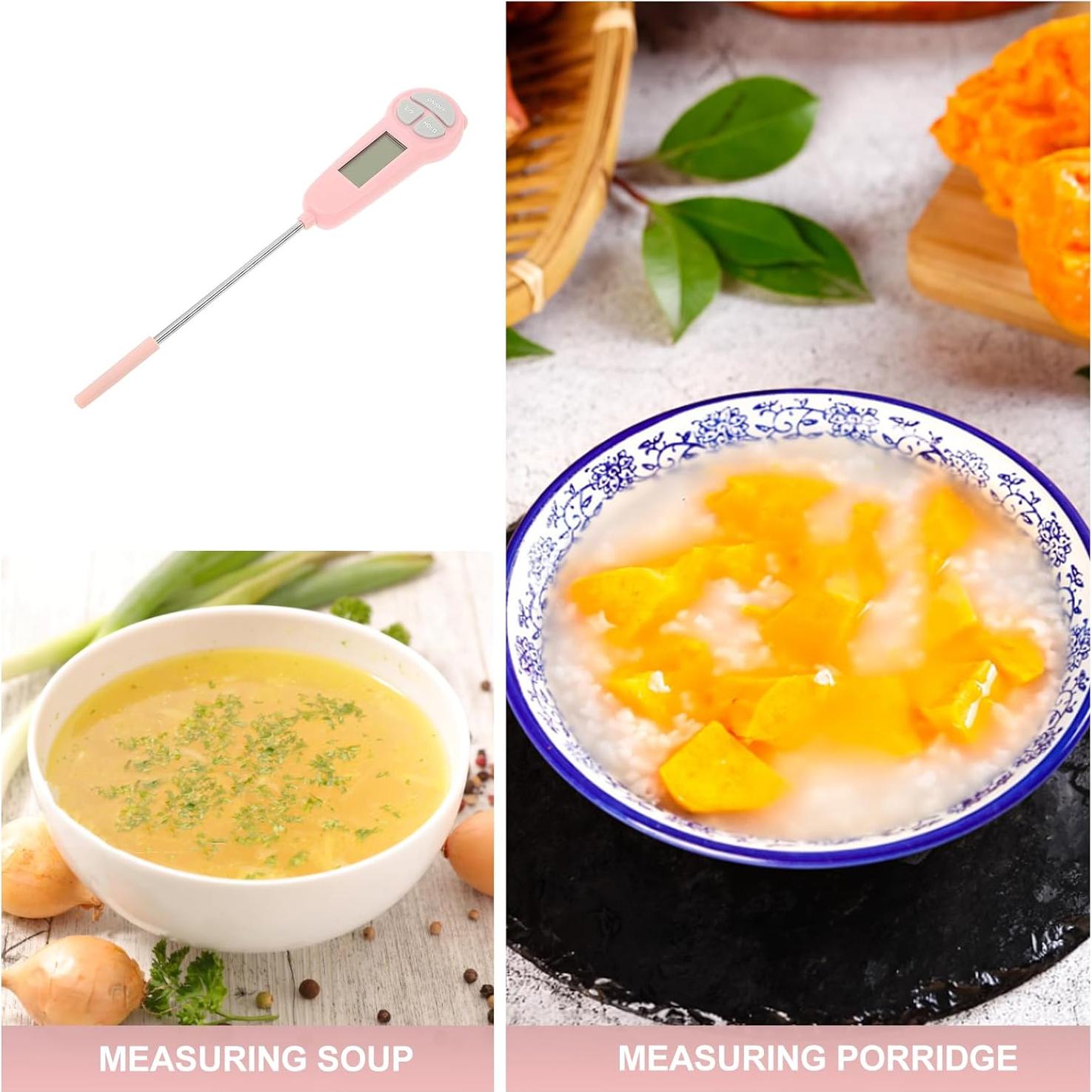 Termómetro Digital de Carne VOSAREA - Lectura Instantánea 20.3cm