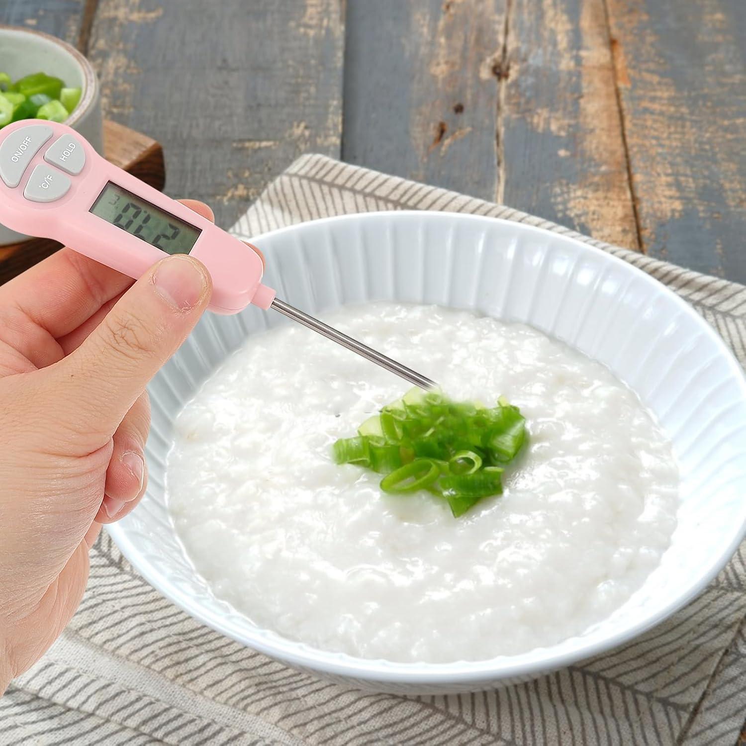 Termómetro Digital de Carne VOSAREA - Lectura Instantánea 20.3cm