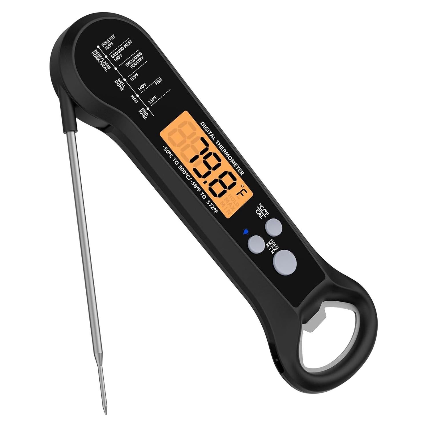 Termómetro Digital de Carne Bilitase D3 Impermeable 300°C