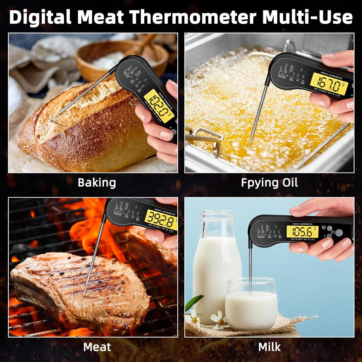 Termómetro Digital de Carne Bilitase D3 Impermeable 300°C