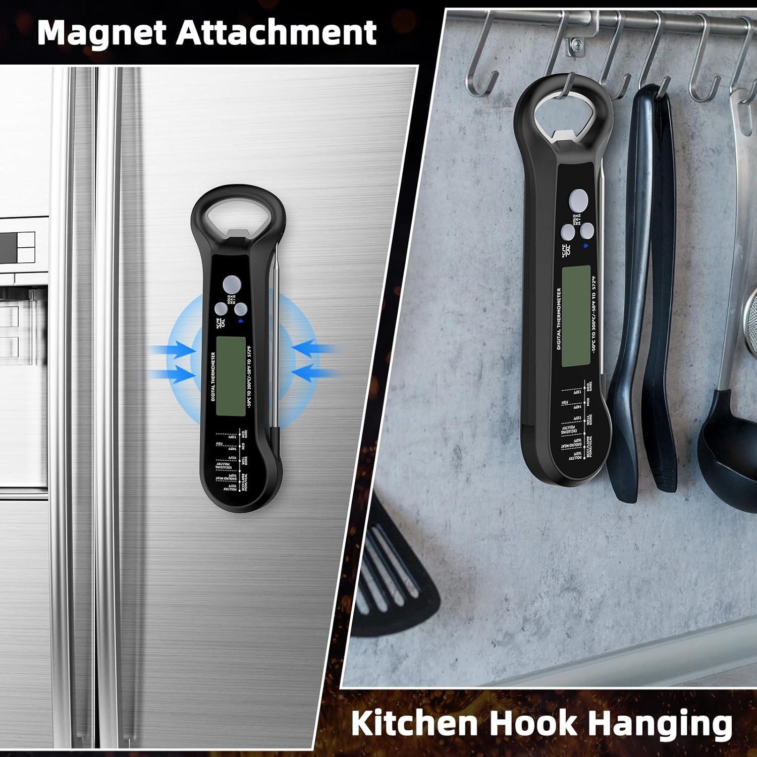 Termómetro Digital de Carne Bilitase D3 Impermeable 300°C