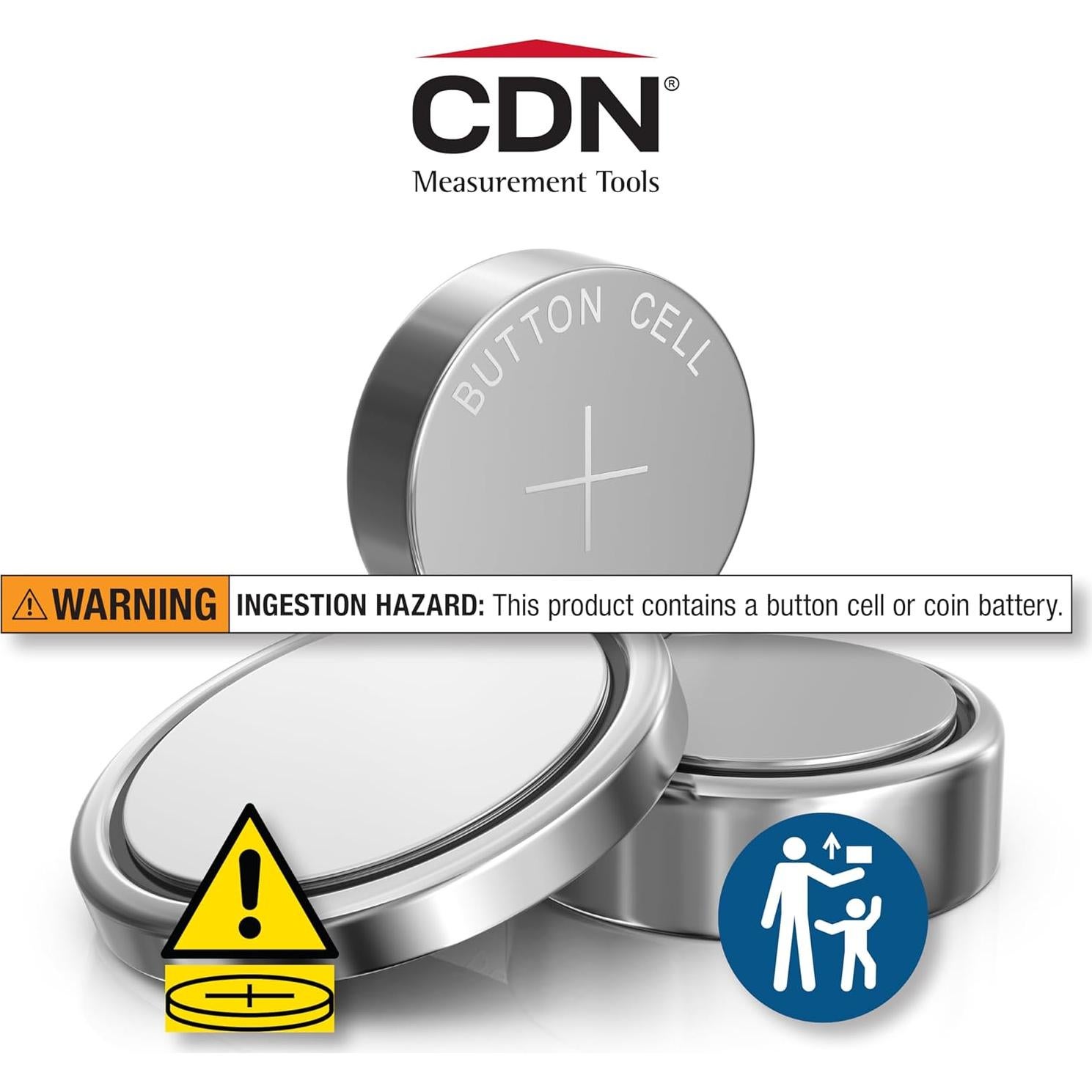 Termómetro Digital de Bolsillo CDN ProAccurate DT450X | Lectura Rápida | Punta Acero Inoxidable 7 cm | Impermeable