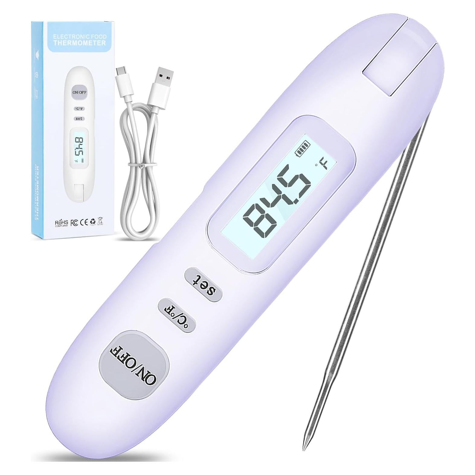 Termómetro Digital de Carne Boutarzy - Lectura Instantánea 300°C