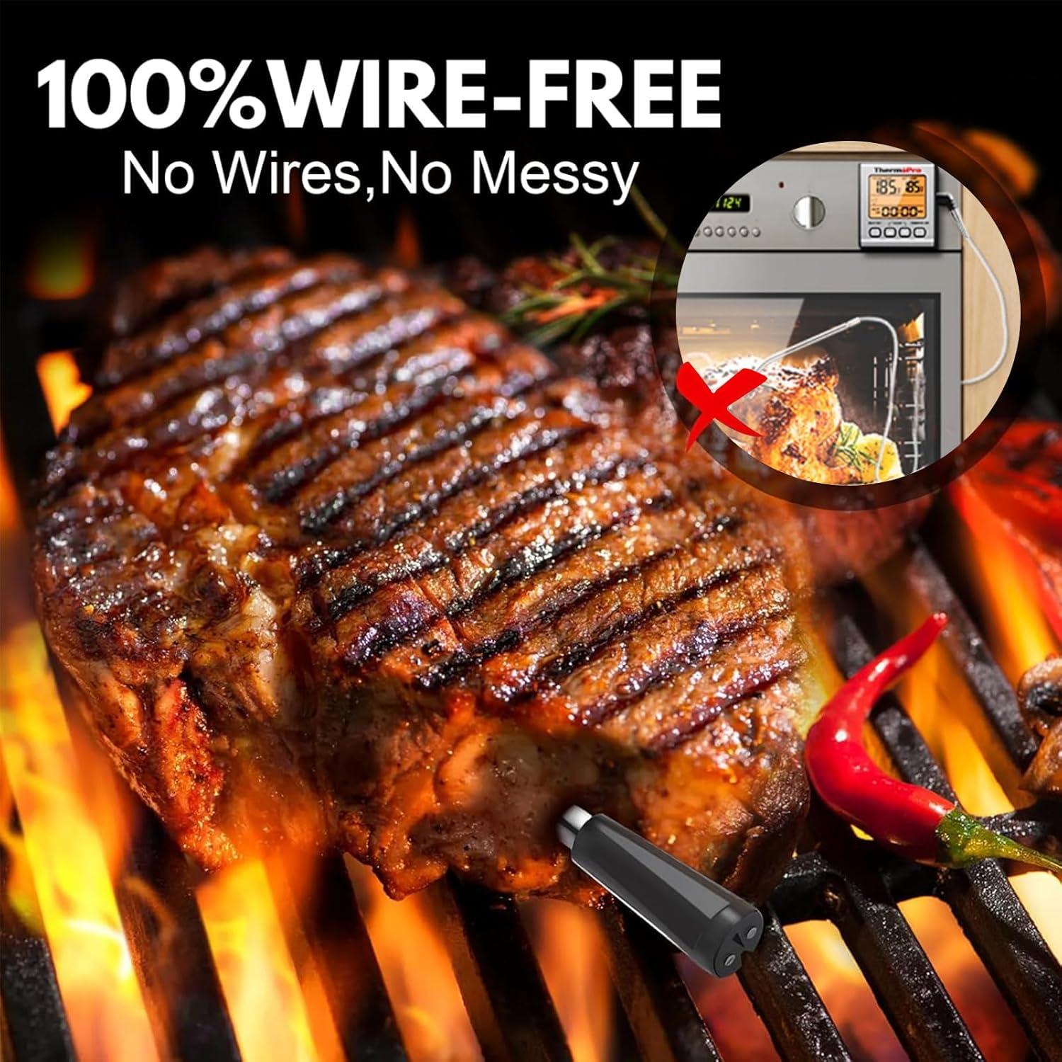 Termómetro de Carne Inalámbrico BloomNest 2 Probes Bluetooth 200m