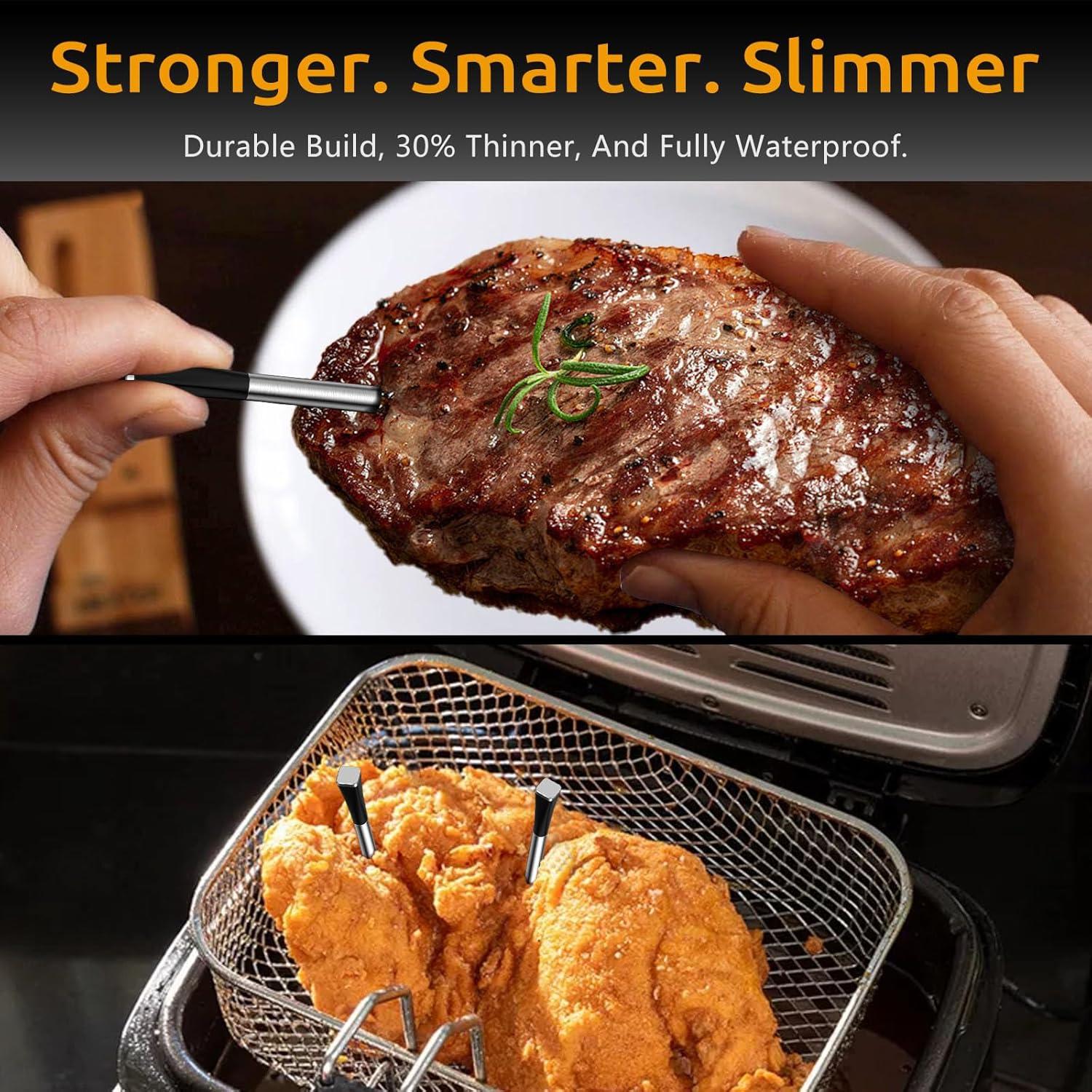 Termómetro Digital Inalámbrico DECADE MTRD-01 con 4 Probes