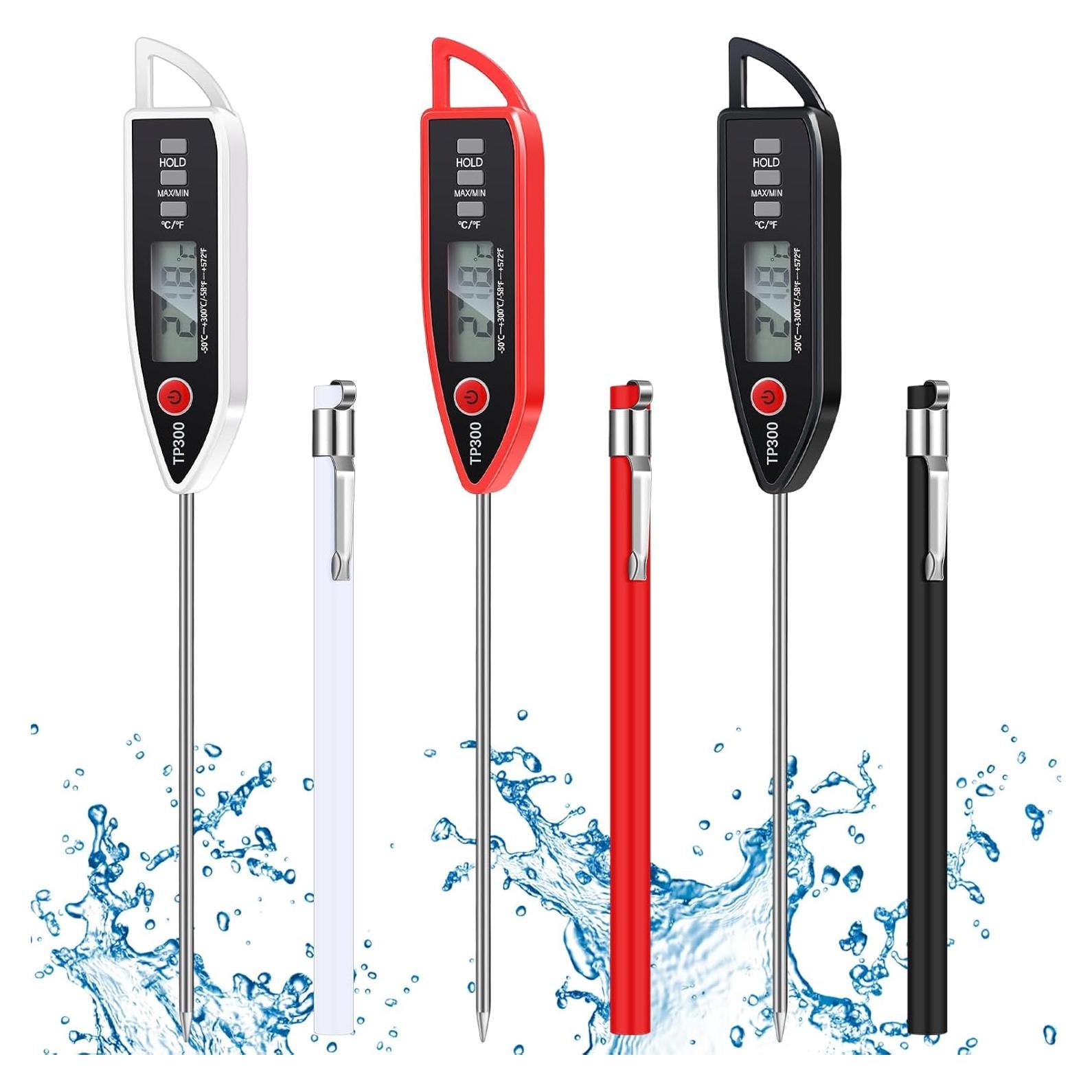 Termómetro Digital de Cocina Copkim TP300 Impermeable 23.4cm