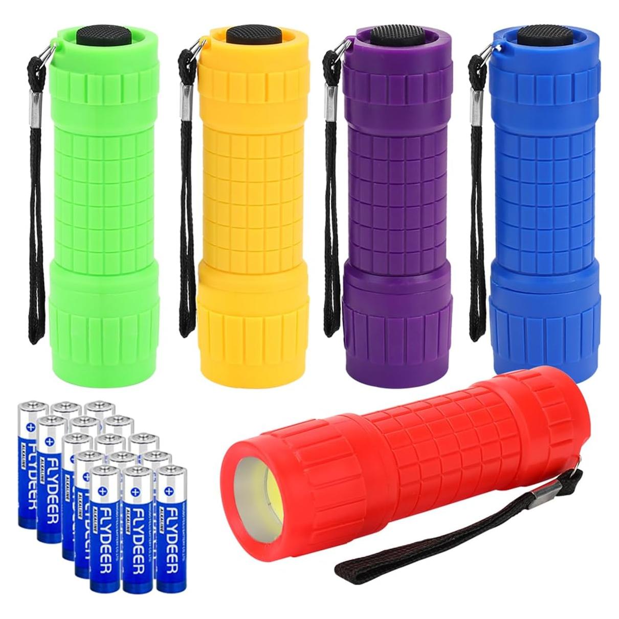 Linterna Pequeña LED KunHe 5 Paquete 100 Lúmenes Baterías AAA