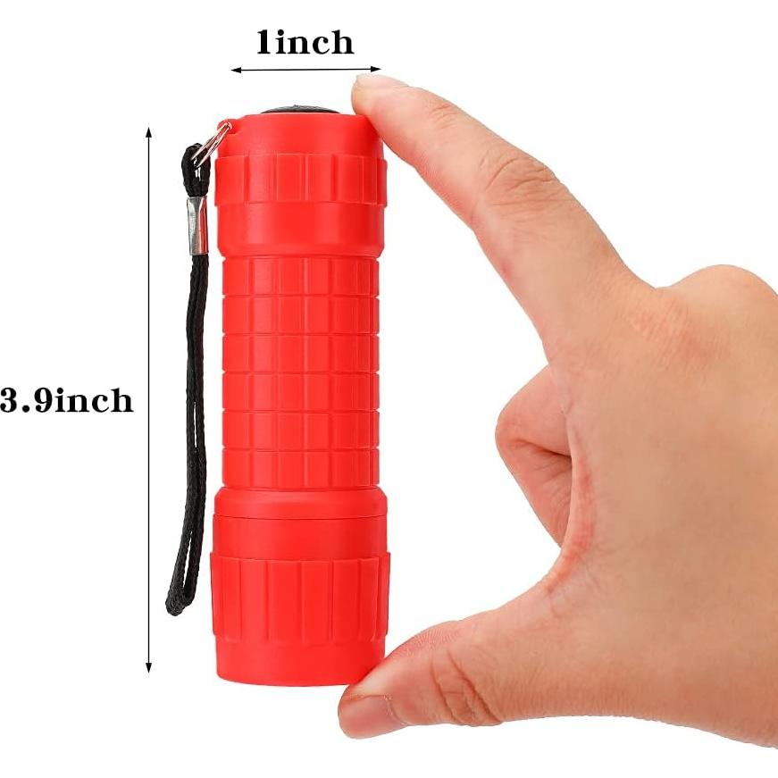 Linterna Pequeña LED KunHe 5 Paquete 100 Lúmenes Baterías AAA