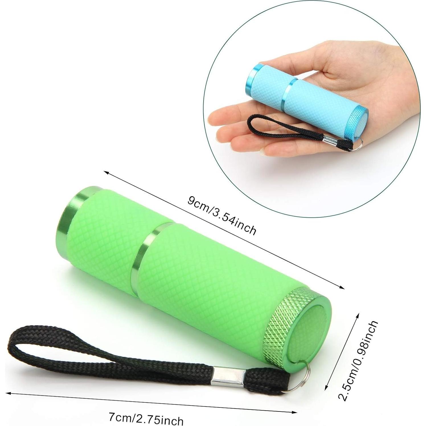 Linternas LED AHIER 4 Piezas Portátiles para Camping y Hogar