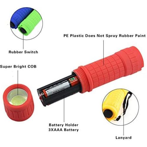 Paquete de 30 Linternas Mini Whaply COB LED con Baterías