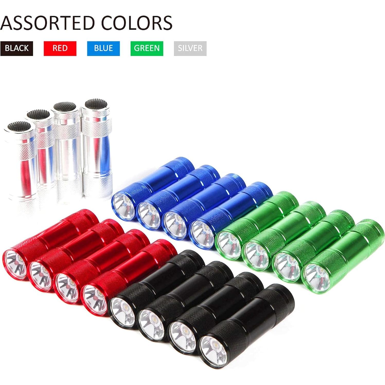 Juego de Linternas LED FASTPRO 20-Pack 100 Lúmenes Aluminio