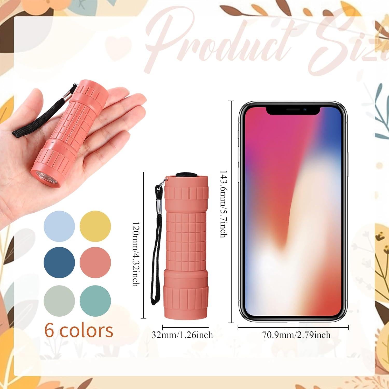 Paquete de 30 Linternas Mini LED Glooglitter con Pilas AAA