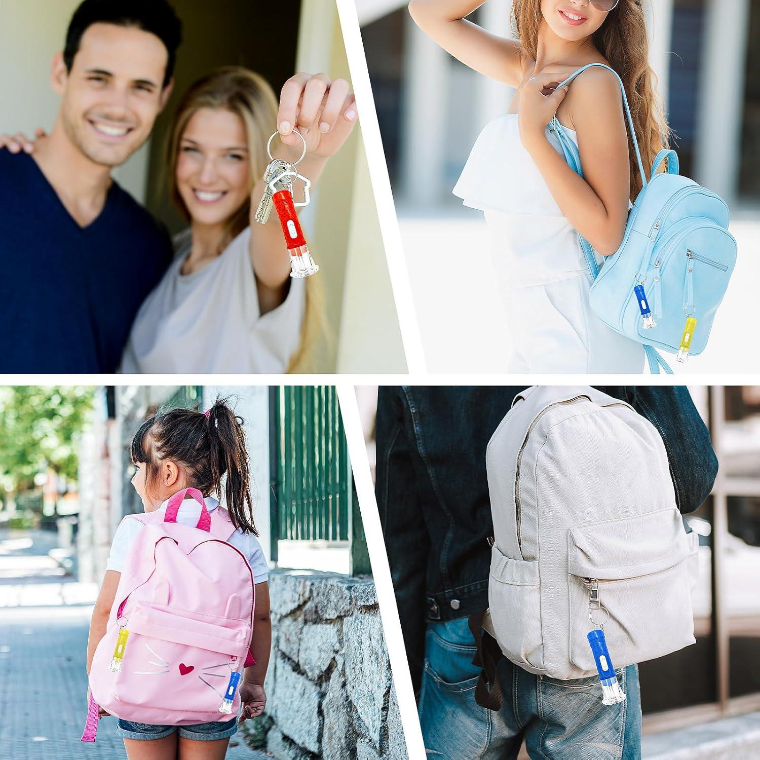 Paquete de 50 Linternas LED Compactas CENNSIOQP para Emergencias