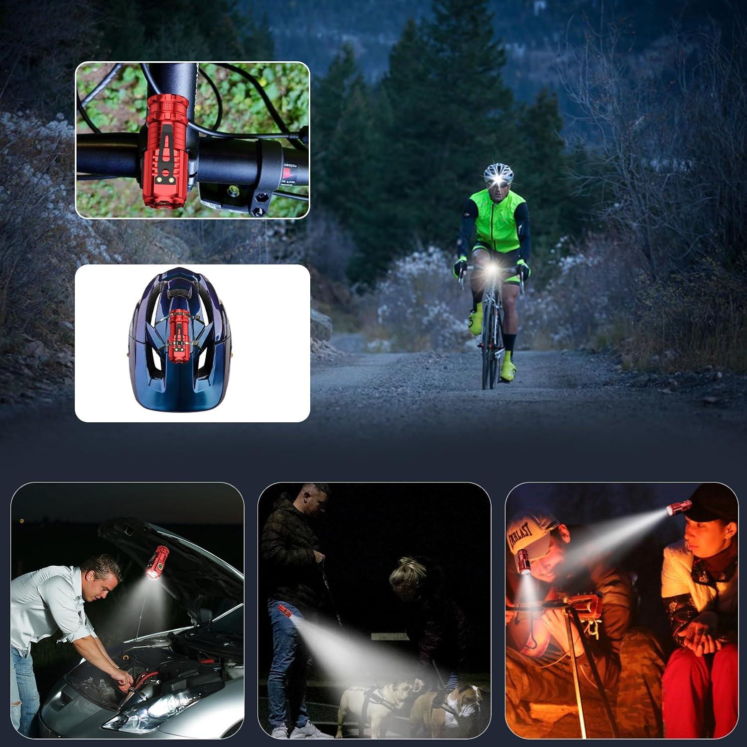 Linterna Recargable UNROEVS XC01 2550 Lúmenes Compacta USB-C