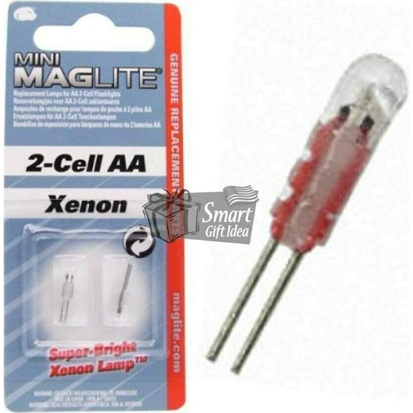 Lámparas de Reemplazo MagLite Mini AA - Paquete de 2 Bombillas LED