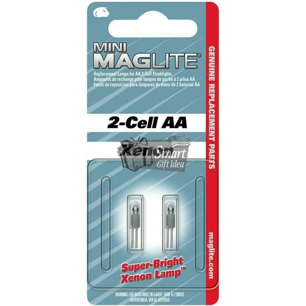 Lámparas de Reemplazo MagLite Mini AA - Paquete de 2 Bombillas LED
