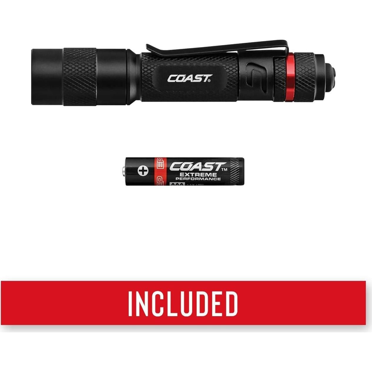Linterna LED Coast G22 100 Lúmenes con Batería Incluida