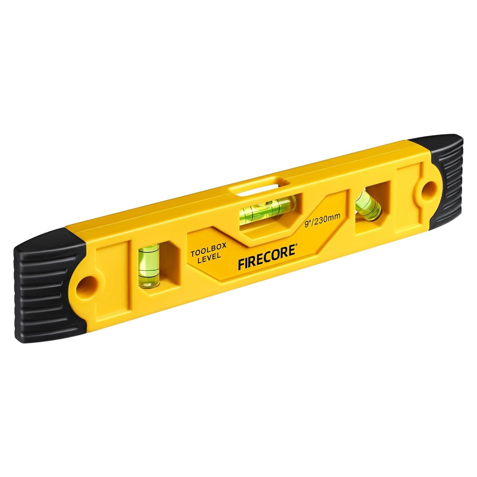 Nivel Torpedo Magnético Firecore 23 cm con 3 Burbujas