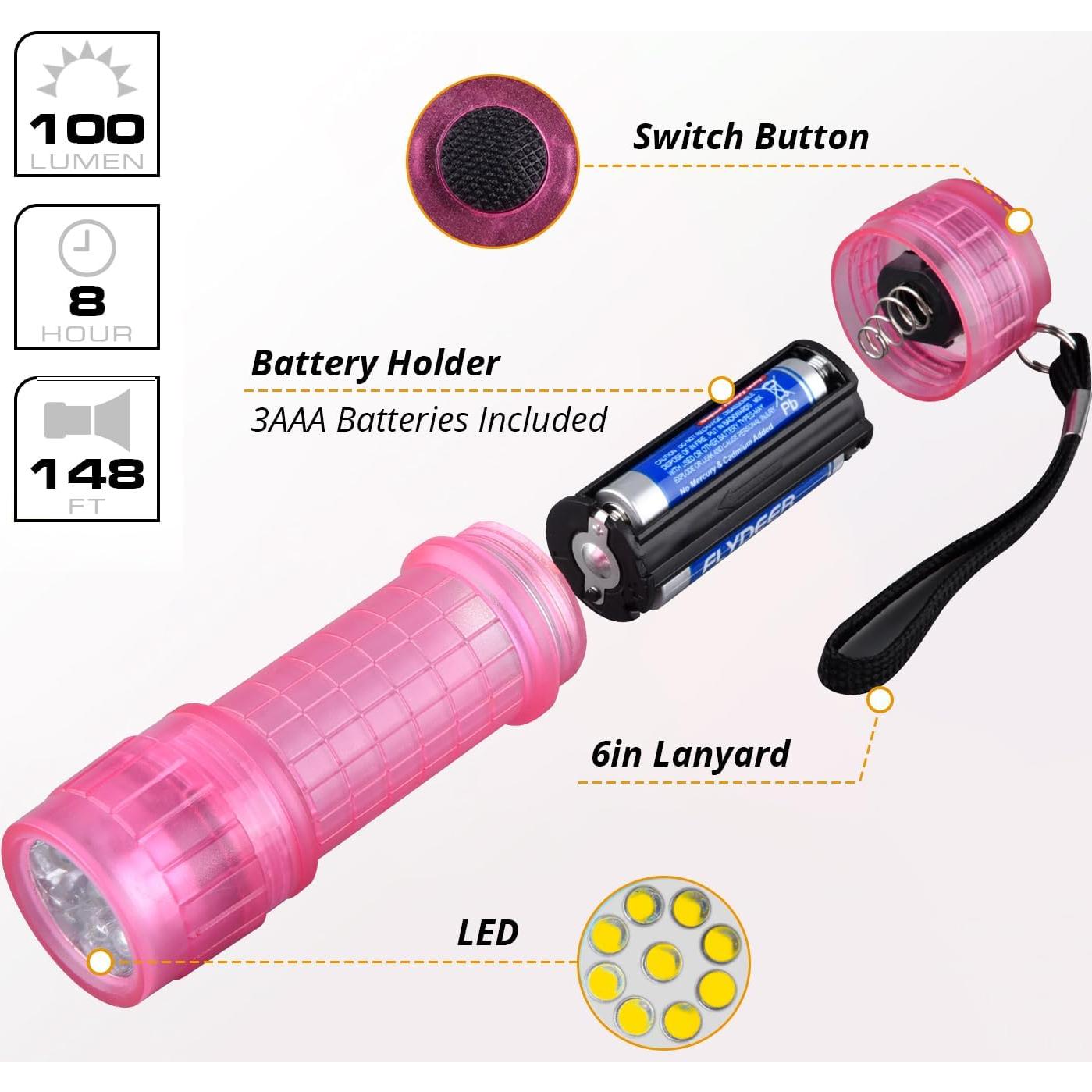 Linternas Brillantes en la Oscuridad KunHe - 3 Paquetes