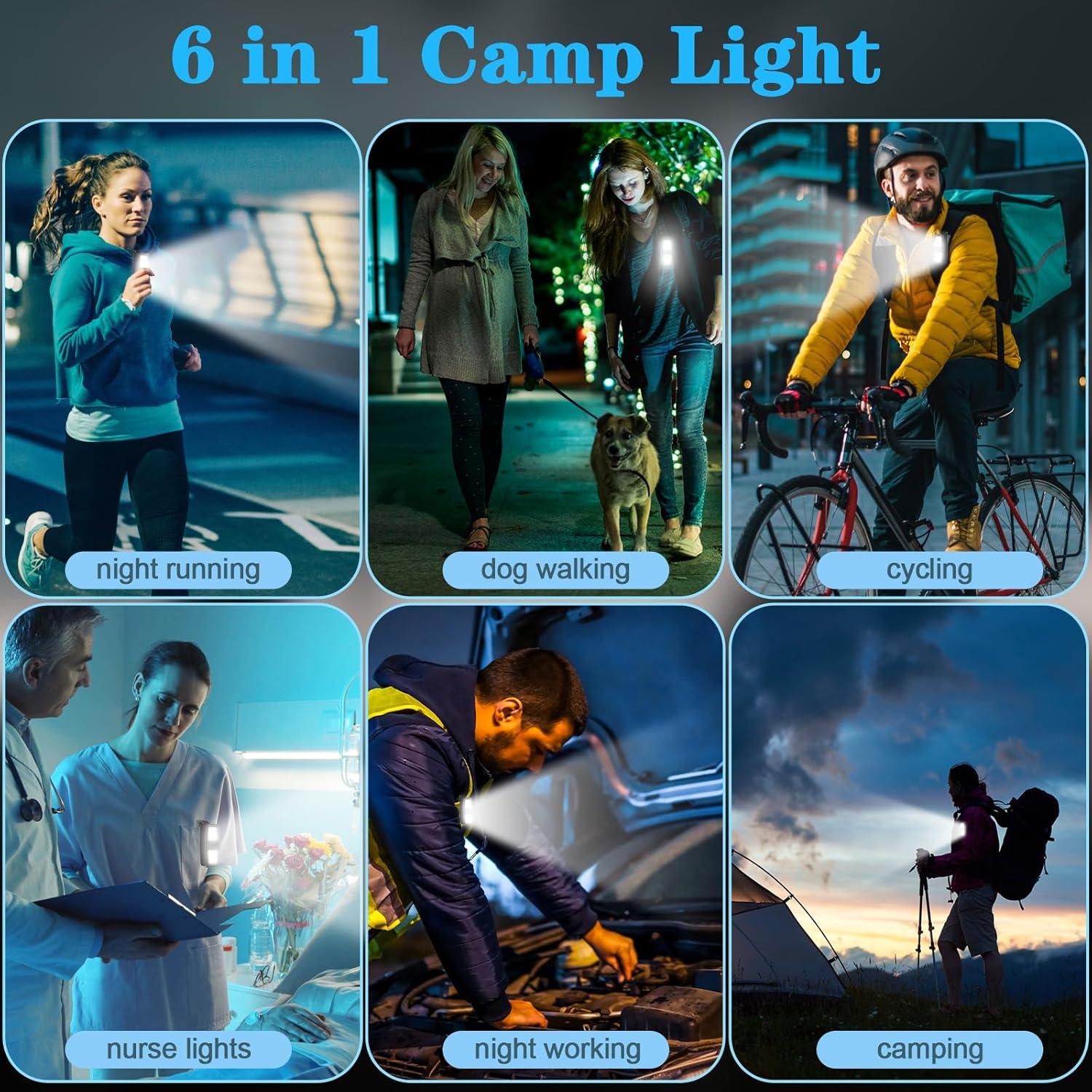 Linterna Recargable EDC Lembopo 600 Lúmenes Negra