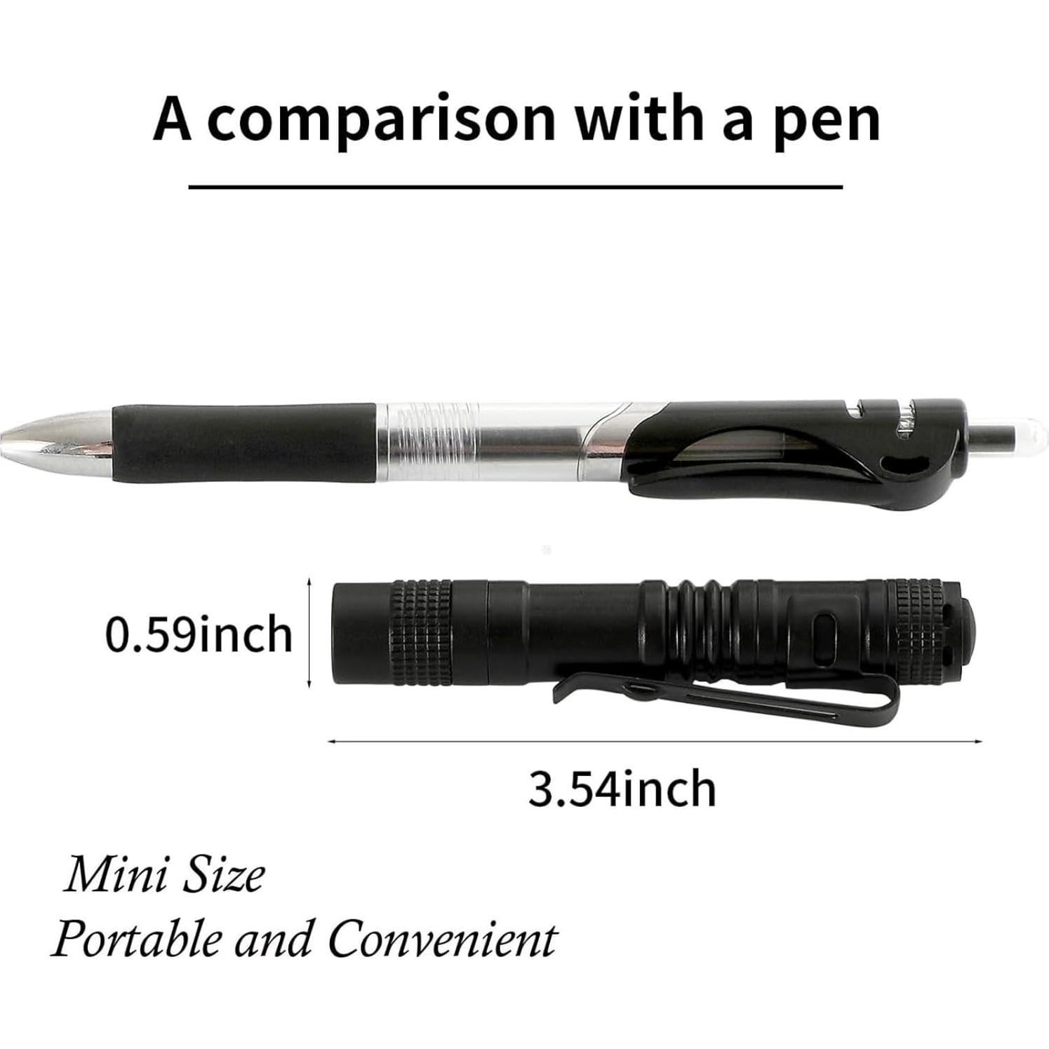 Linterna de bolígrafo Kemaily 150 lúmenes portátil impermeable