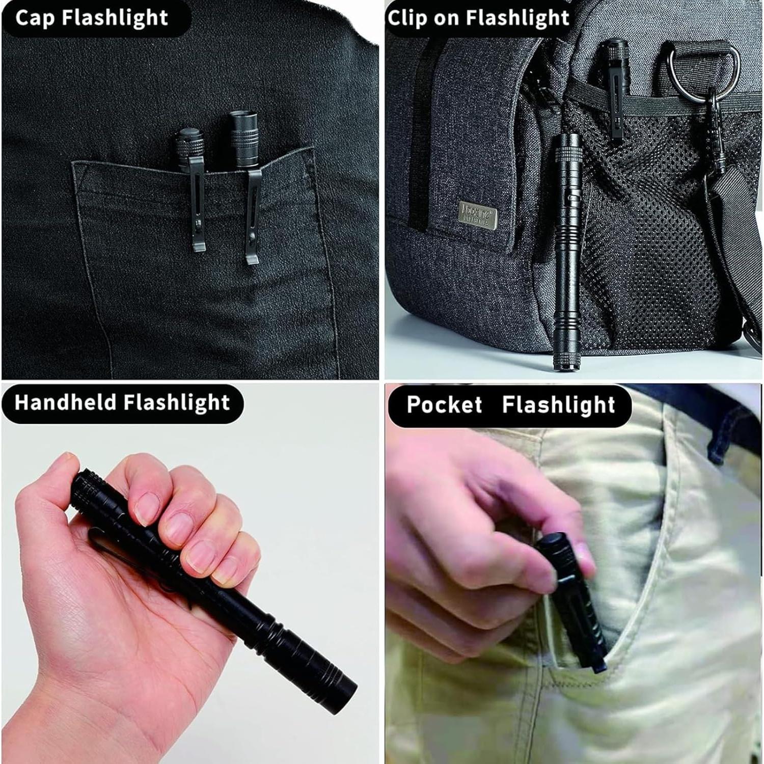 Linterna de bolígrafo Kemaily 150 lúmenes portátil impermeable