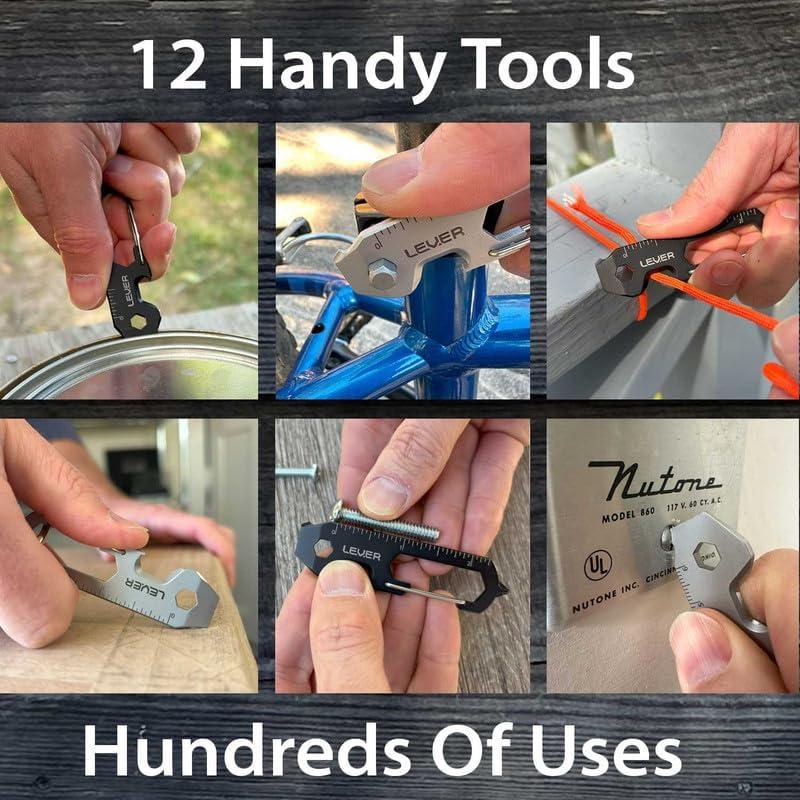 Multiherramienta de Llave CLiP KT Lever Gear - 12 Funciones