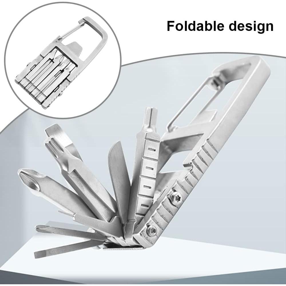 Destornillador Multifuncional Baikikly 13 en 1 Plegable 12.5 cm