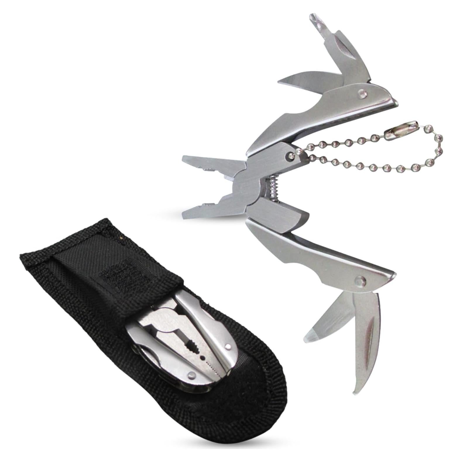 Mini Multitool Gadgetime USA 6 en 1 - Alicate, Destornillador y Más