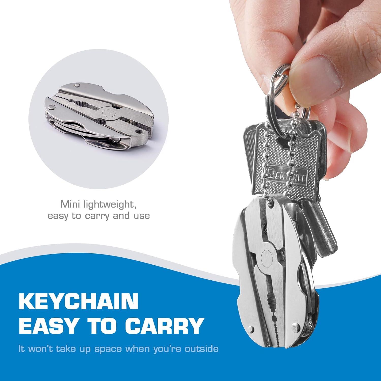 Alicate Multifuncional XXV de Acero Inoxidable 5-en-1 7.62cm