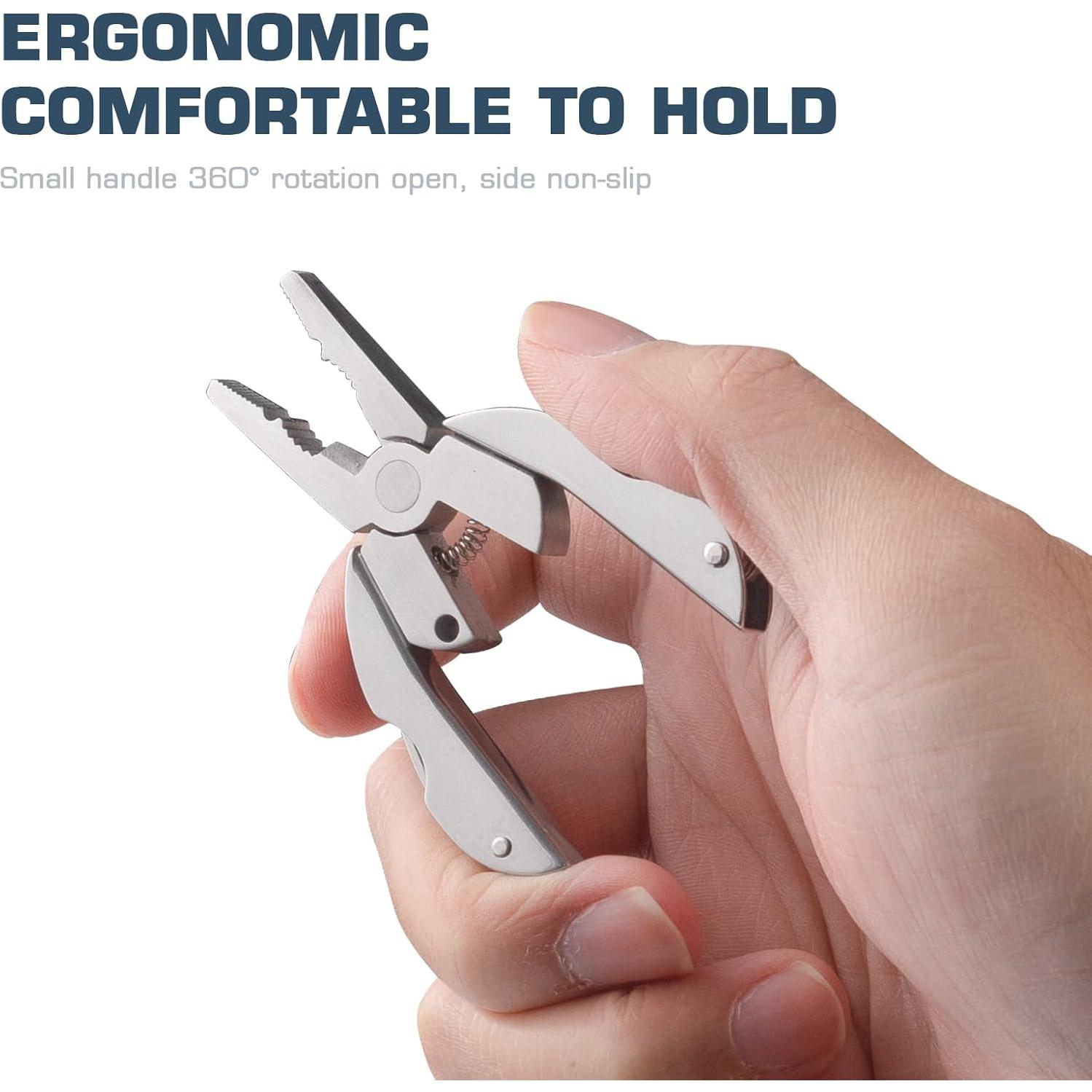 Alicate Multifuncional XXV de Acero Inoxidable 5-en-1 7.62cm