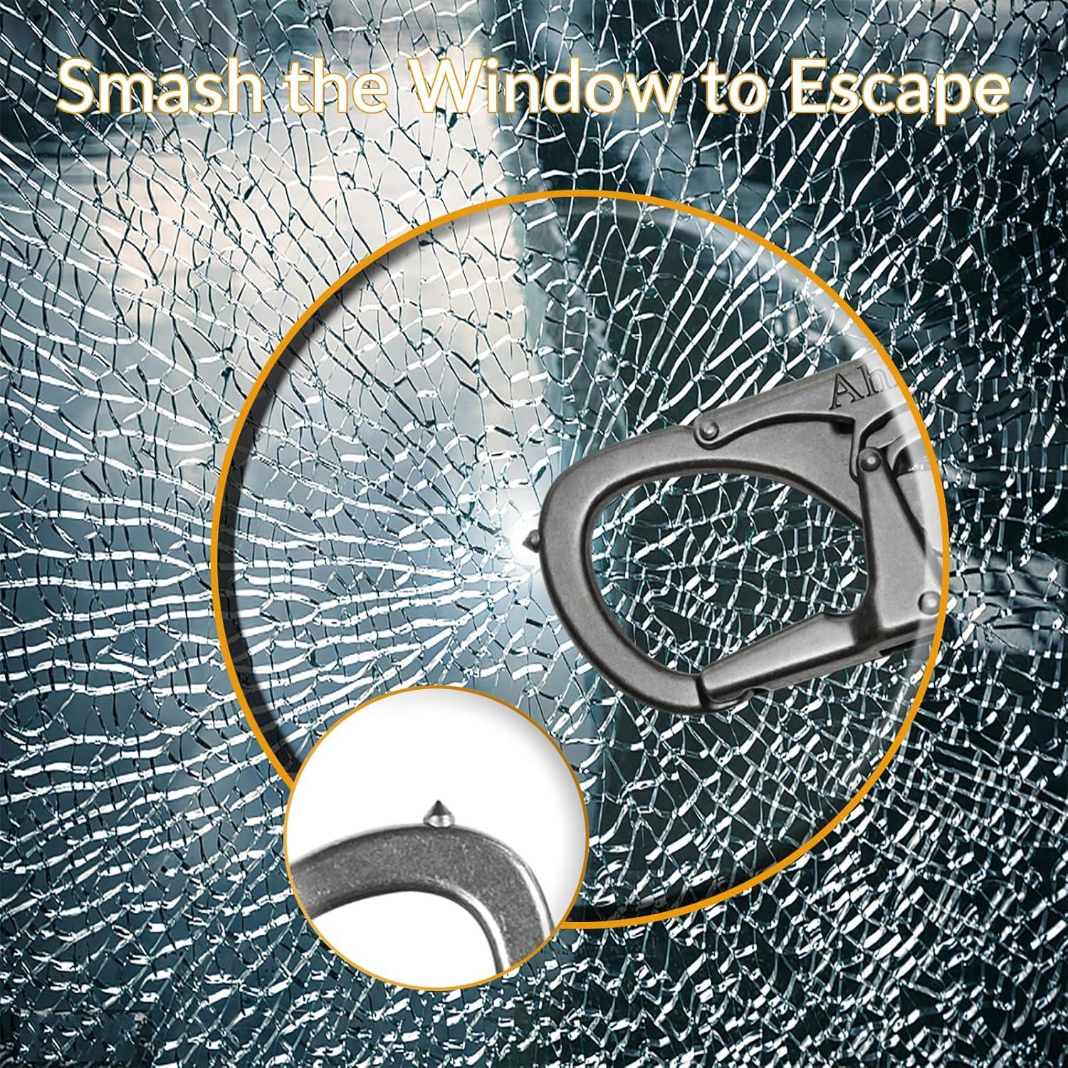 Clip de Llavero Mosquetón Ahiller DJK-QS Doble Bloqueo Acero