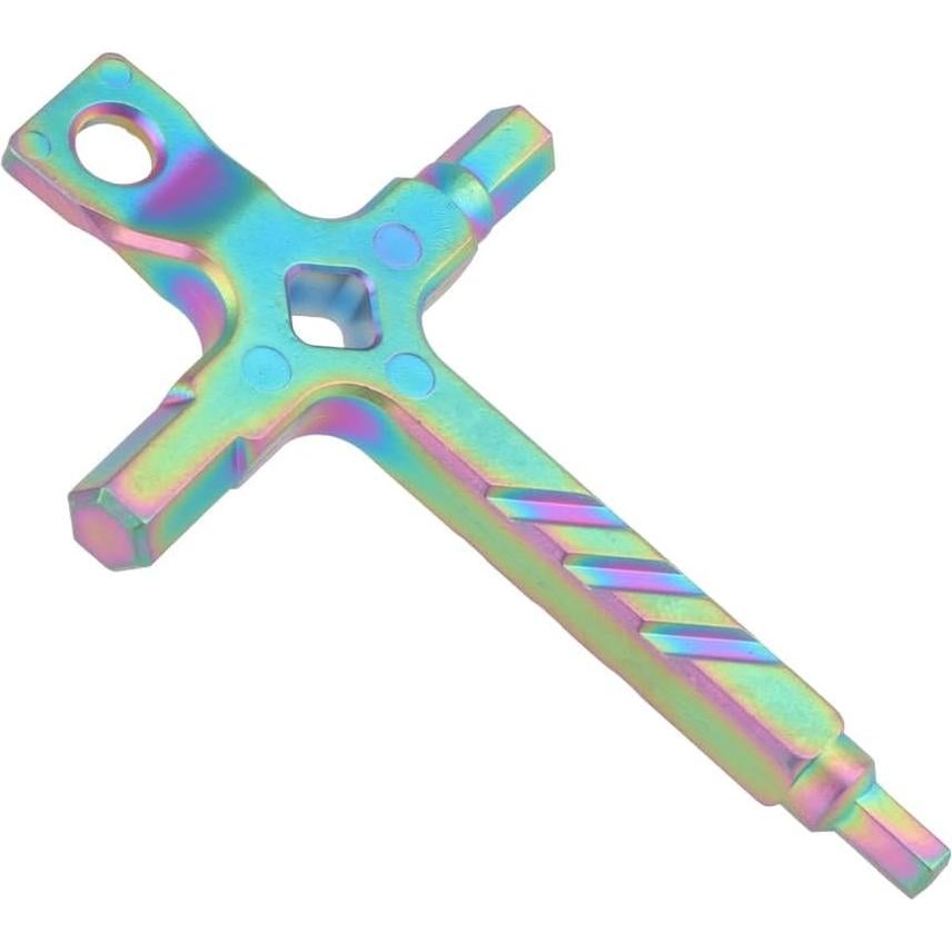 Llave Allen Hexagonal Rigdance 4 en 1 Acero Inoxidable