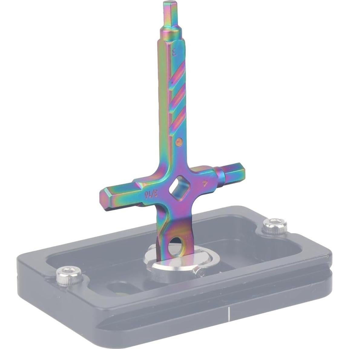 Llave Allen Hexagonal Rigdance 4 en 1 Acero Inoxidable