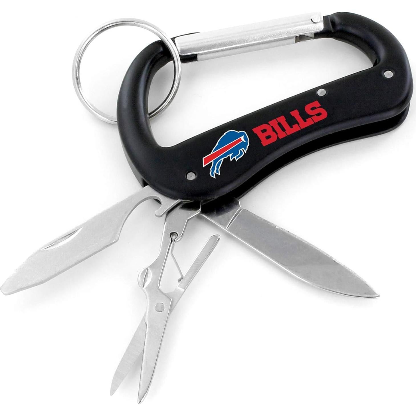 Llave Multi Herramienta Carabiner Aminco NFL Buffalo Bills